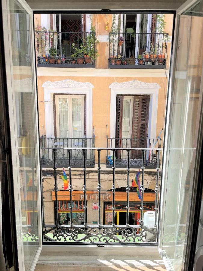 Apartamento Exterior Con Balcon En El Corazon De Chueca, Gran Via Madrid Extérieur photo